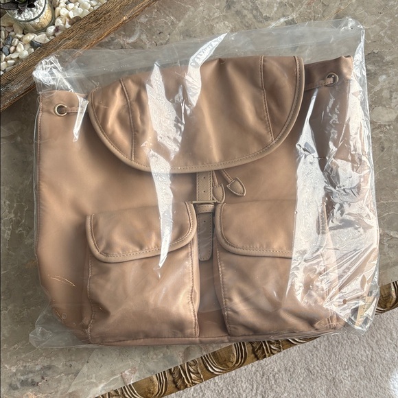 Classic Tan Women\'s Backpack Bag main image 6